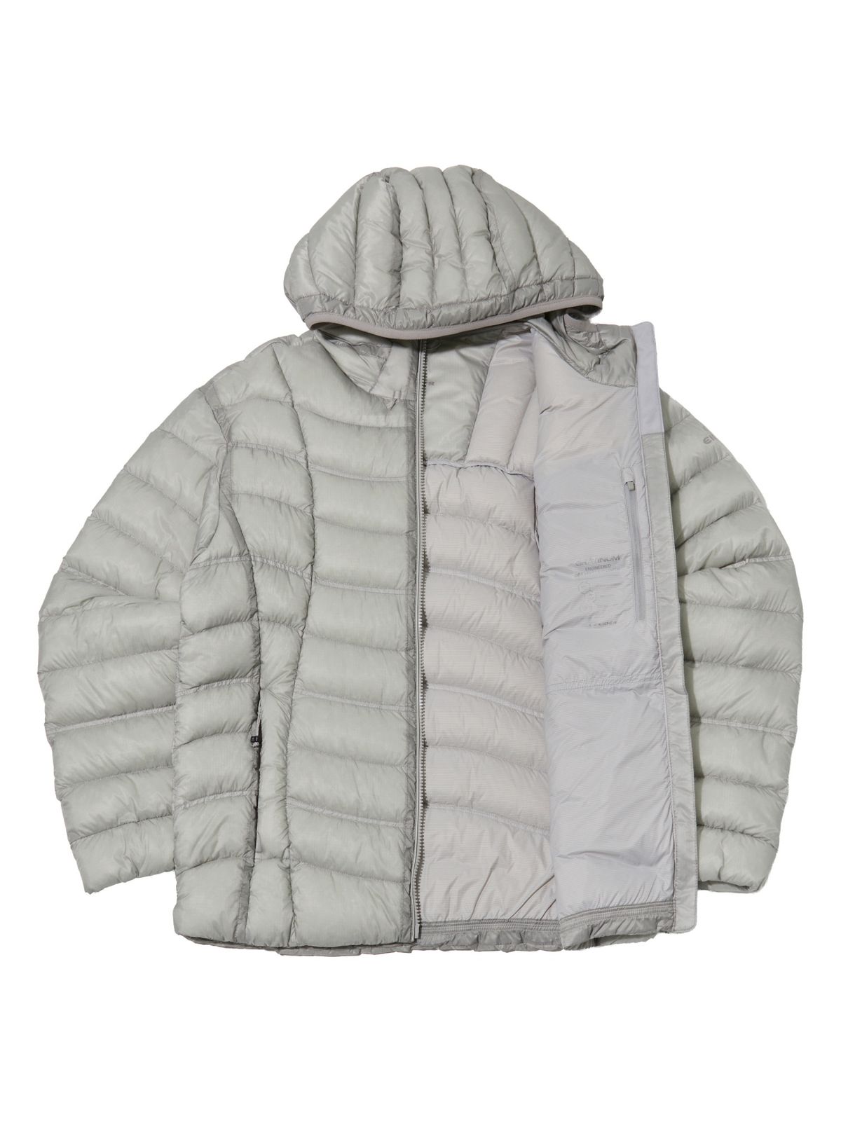 아이더(EIDER) GRATINUM (그래티넘) UNI 라이트 다운 자켓_Light Grey