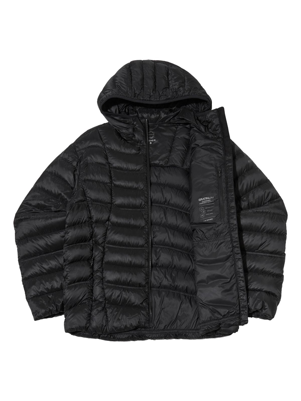 아이더(EIDER) GRATINUM (그래티넘) UNI 라이트 다운 자켓_Black