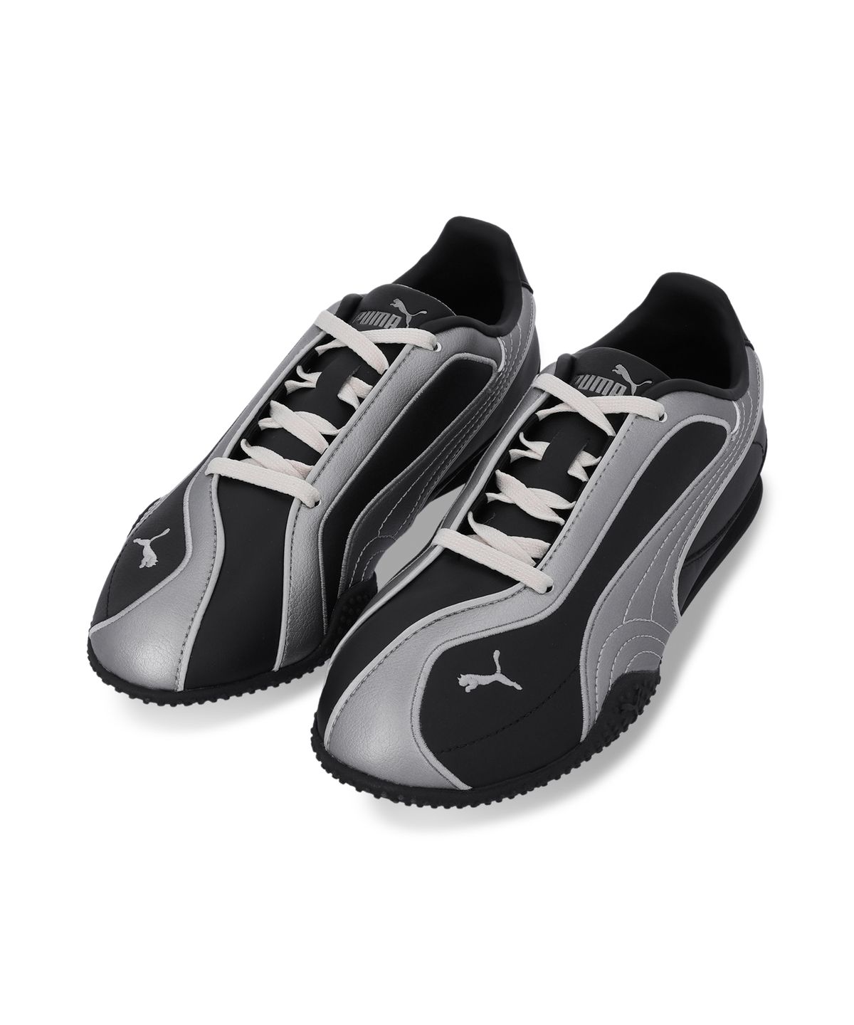 푸마(PUMA) 벨라 V2 레더 - 푸마 블랙-푸마 에이지드 실버-A / 404043-01