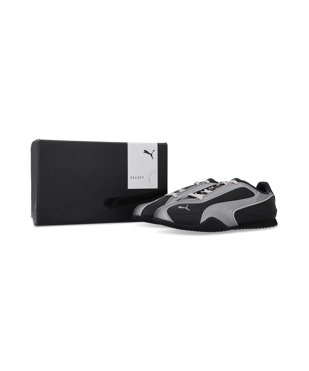 푸마(PUMA) 벨라 V2 레더 - 푸마 블랙-푸마 에이지드 실버-A / 404043-01