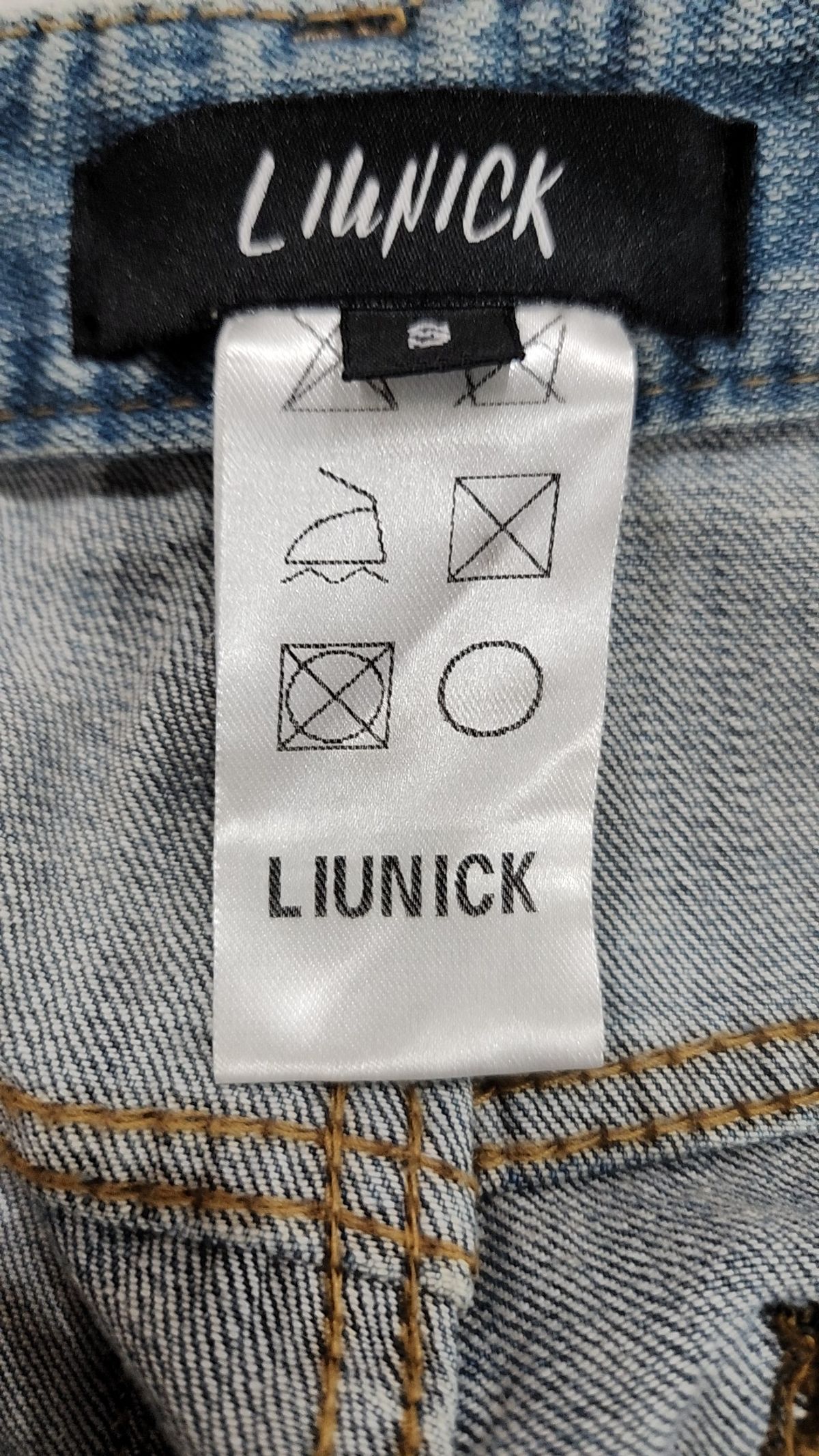 리우닉(LIUNICK) 청/데님 팬츠 S