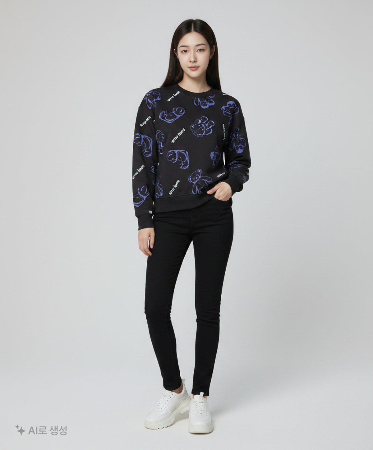 디바이디드에이치앤엠(DIVIDED H&M) 맨투맨/스웨트셔츠 EUR XS