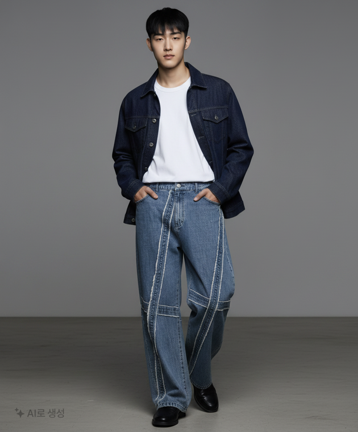 글랙(GLACK) 청/데님 팬츠 XL