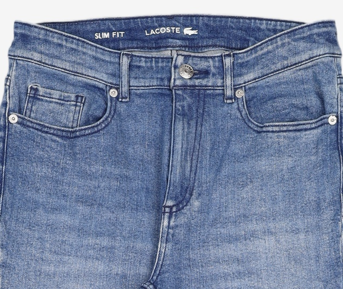 라코스테(LACOSTE) 여성 세미 부츠컷 데님 HF5913-51G RNE 38