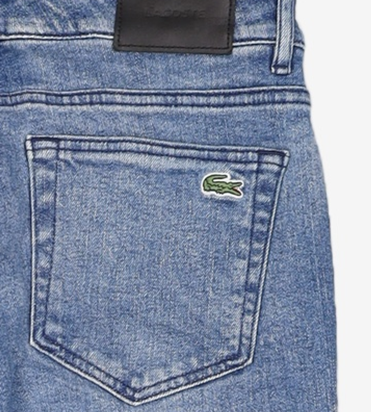 라코스테(LACOSTE) 여성 세미 부츠컷 데님 HF5913-51G RNE 38