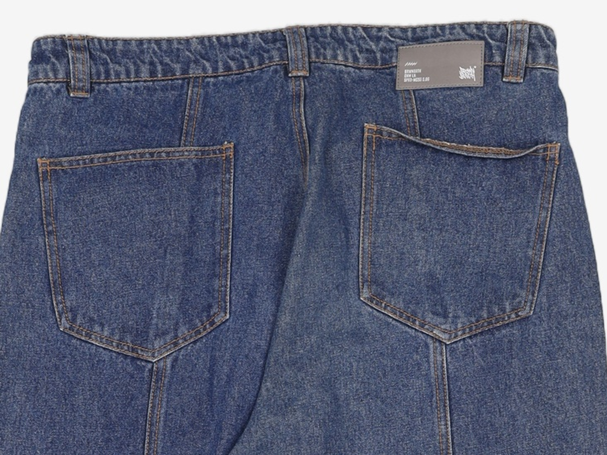 브라운브레스(BROWNBREATH) SPRD LINE JEAN - INDIGO XL