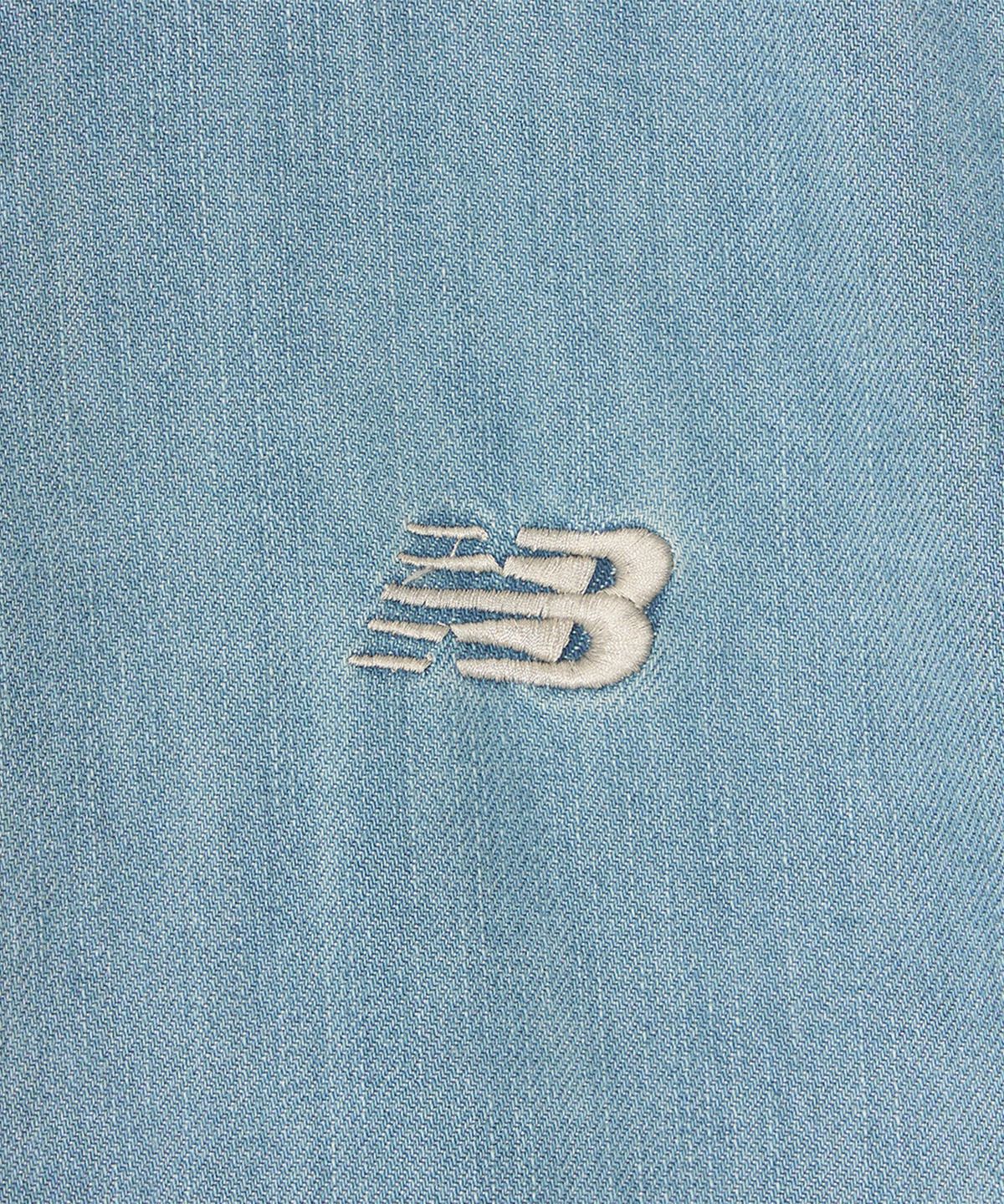 뉴발란스(NEW BALANCE) NBNAG4A013 / UNI NB 데님 후드 포켓 자켓 (L/INDIGO)