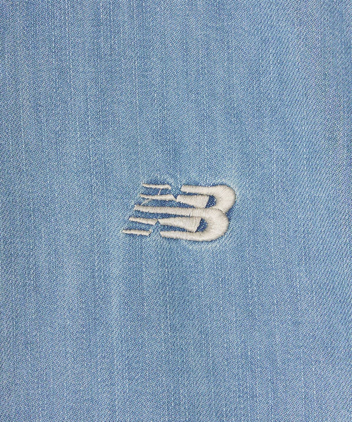 뉴발란스(NEW BALANCE) NBNAG4A013 / UNI NB 데님 후드 포켓 자켓 (L/INDIGO)