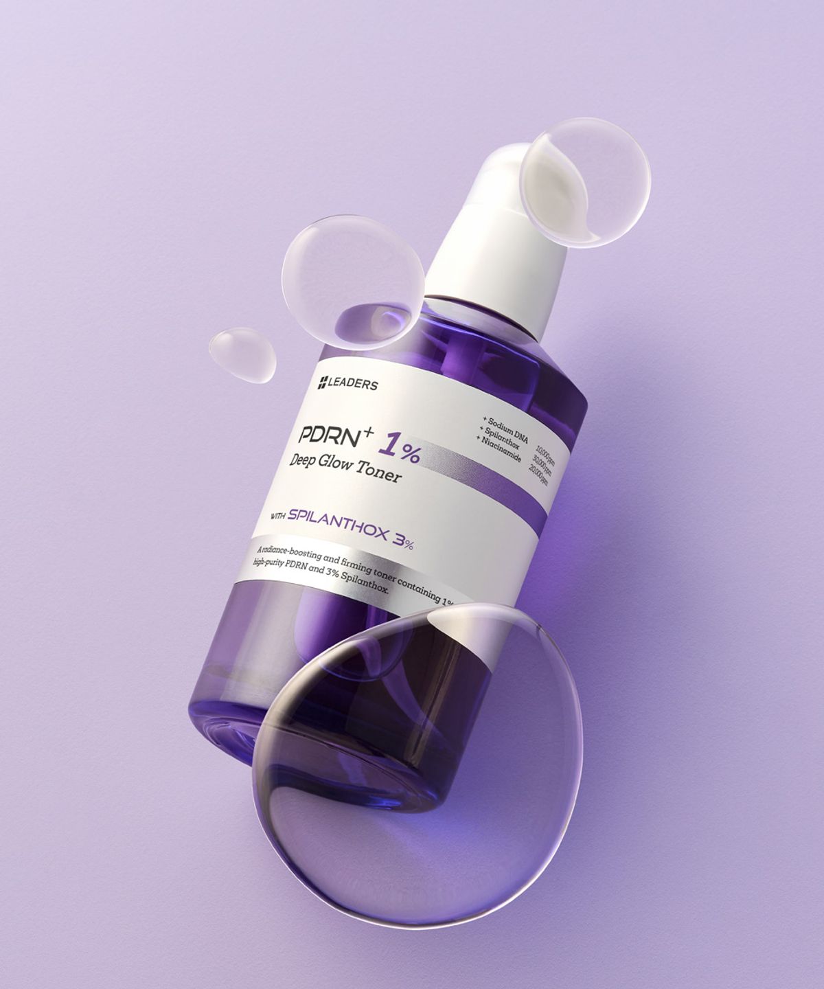 리더스코스메틱(LEADERS COSMETICS) 리더스 PDRN 플러스 1% 딥 글로우 토너 150ml, 1개