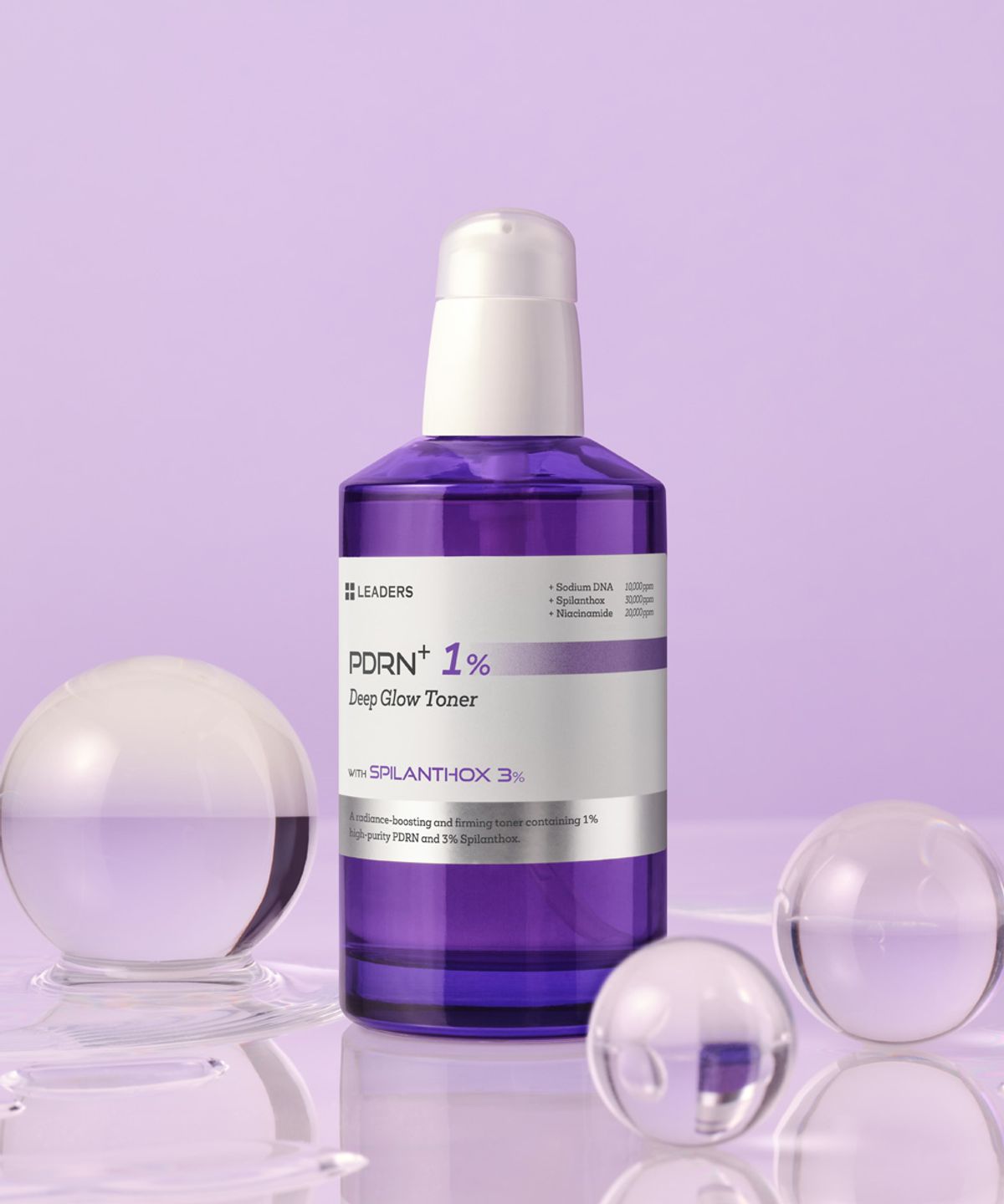 리더스코스메틱(LEADERS COSMETICS) 리더스 PDRN 플러스 1% 딥 글로우 토너 150ml, 1개