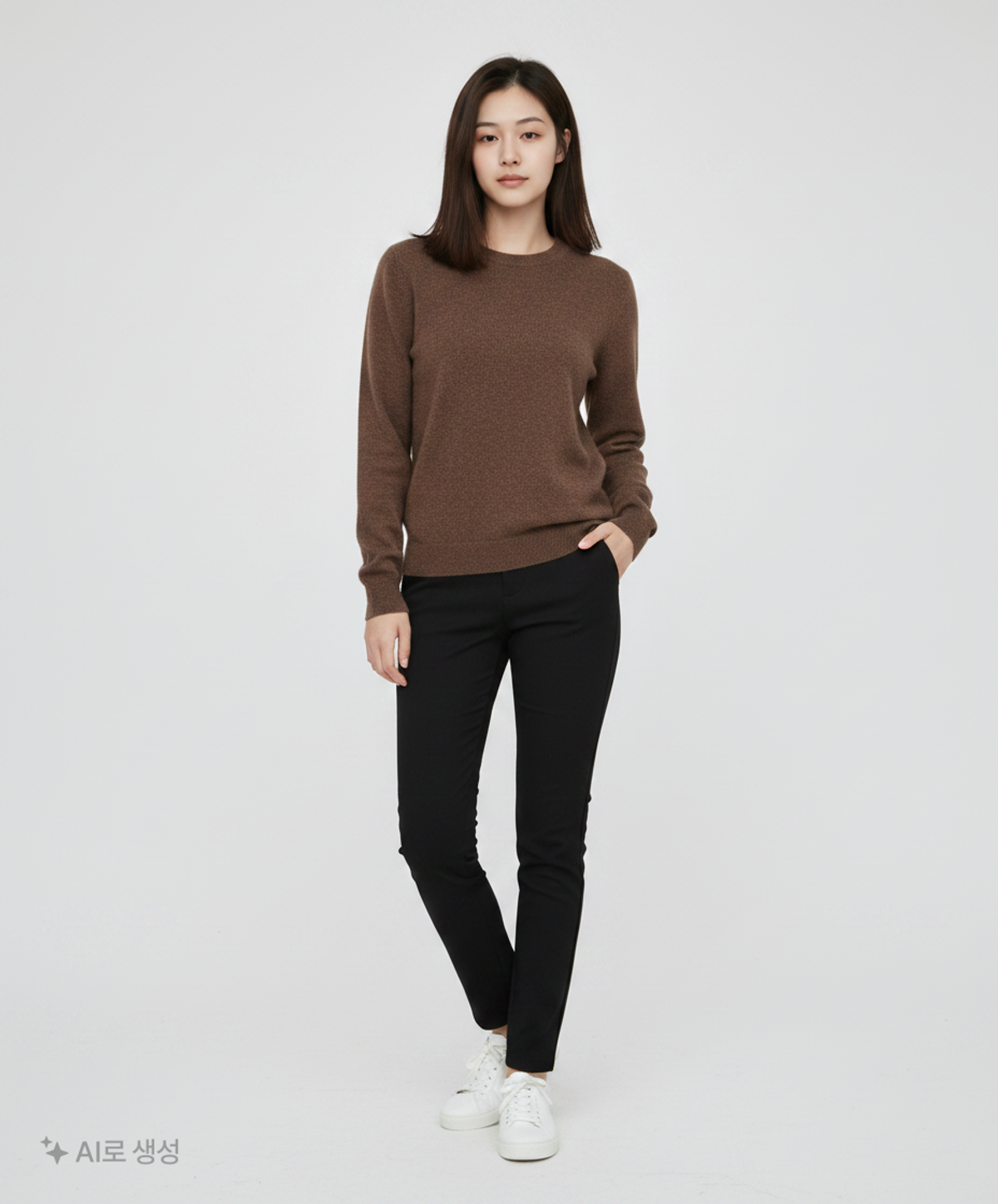 수아레(SUARE) 데일리 라운드 니트 - 12 COLOR XL