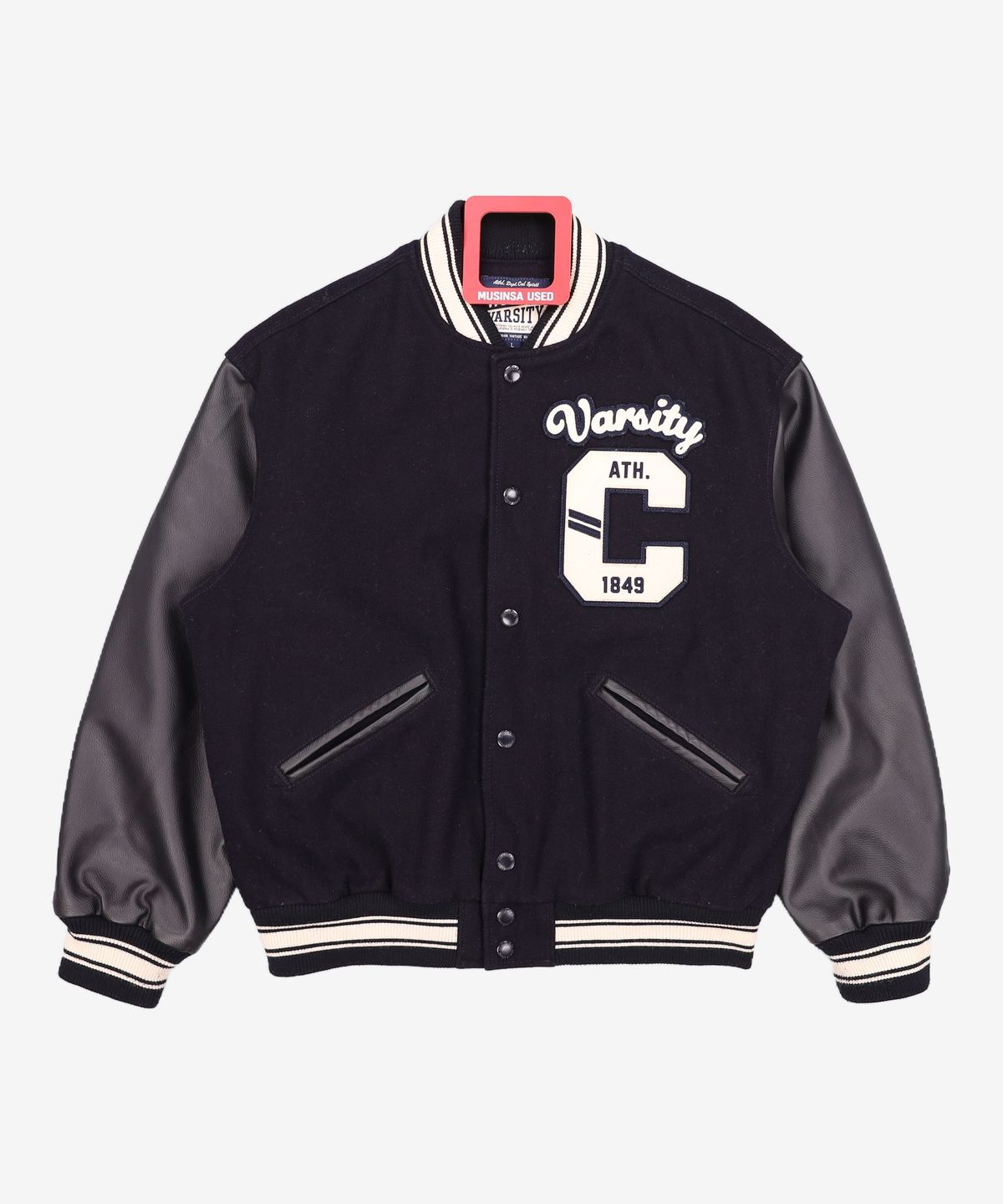 후아유(WHO.A.U) 스타디움 재킷 L