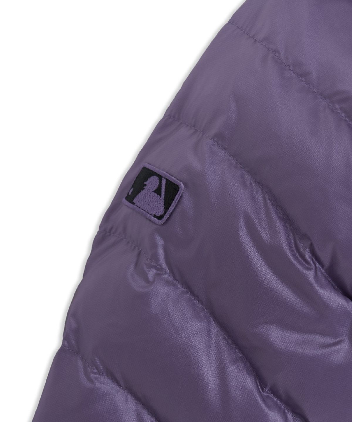 엠엘비 키즈(MLB KIDS) 아웃도어 모디파이드 유로피안덕 경량다운 BOS (Purple)