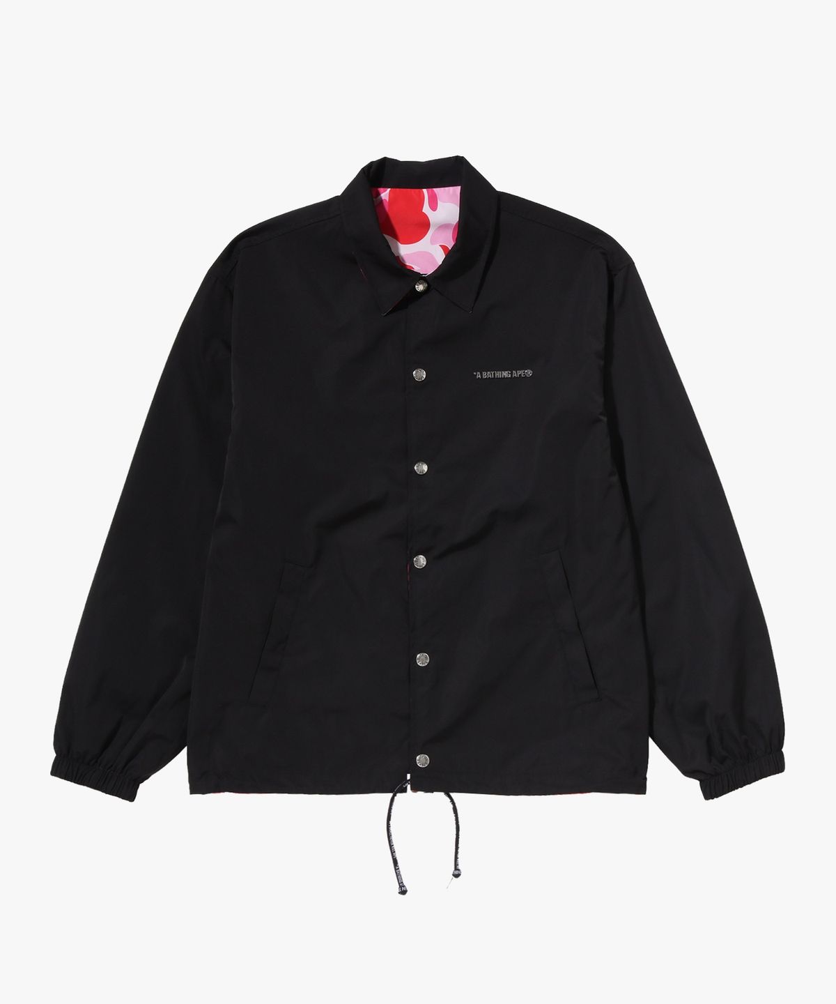 베이프(BAPE) ABC 카모 리버시블 코치 자켓(M) PINK