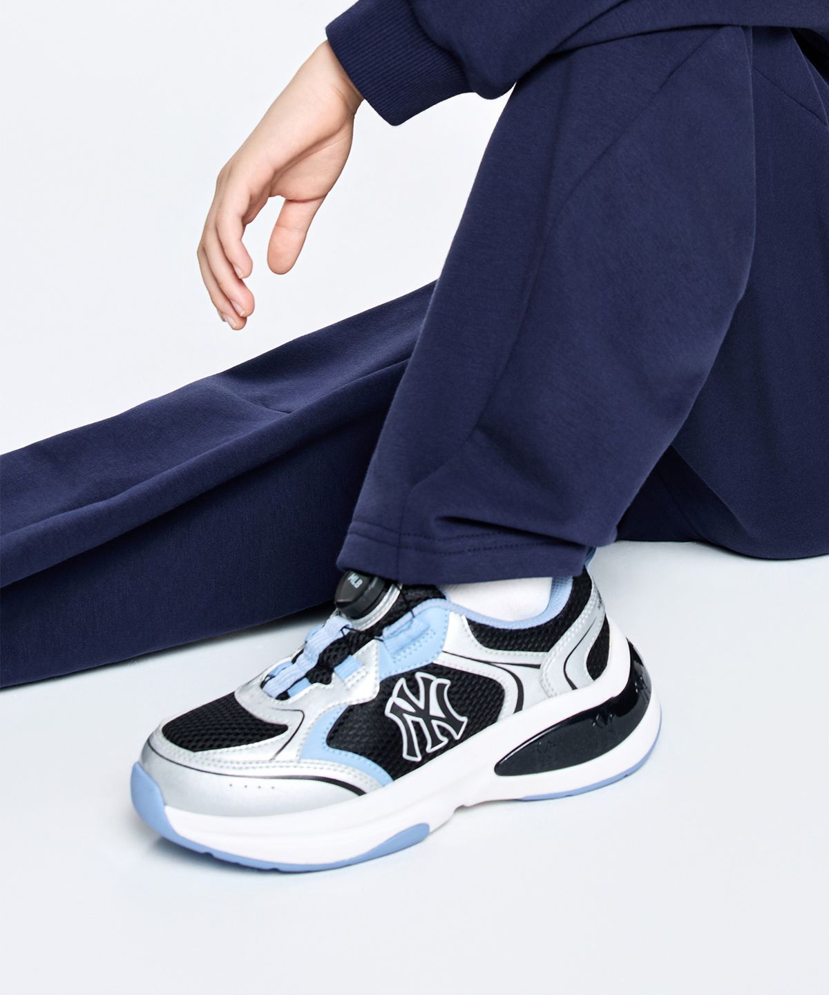 엠엘비 키즈(MLB KIDS) 파이어볼 청키 NY (Black)