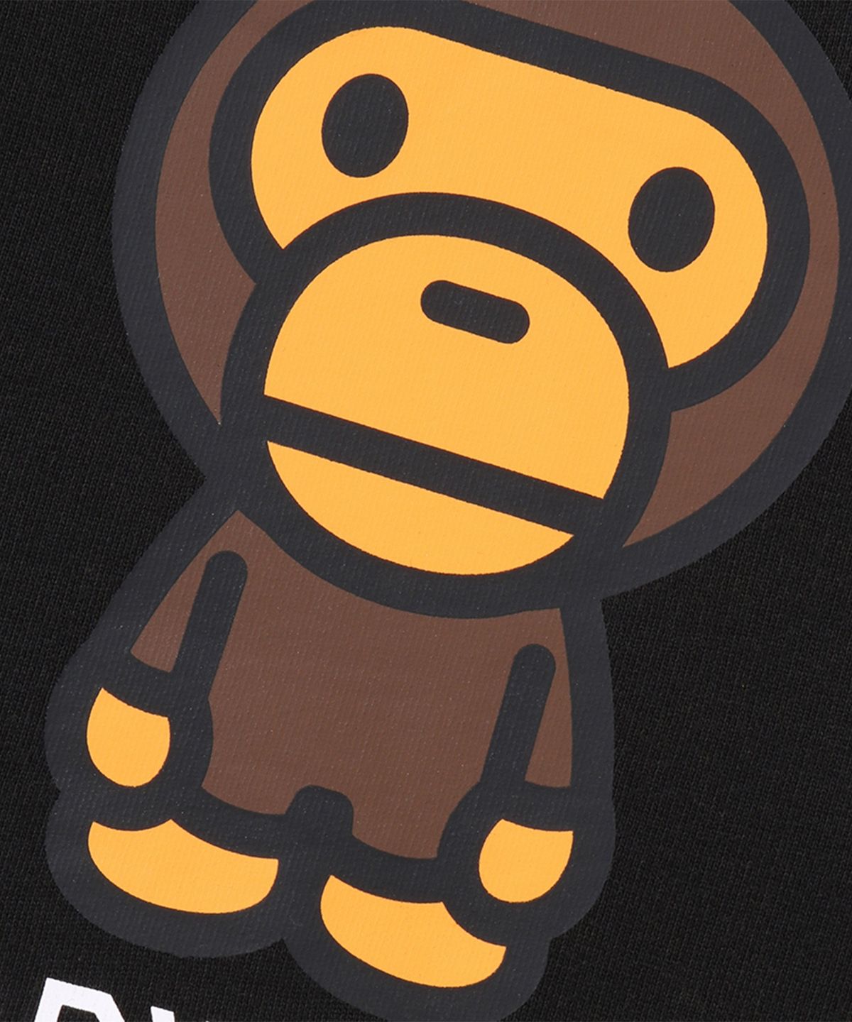 베이프(BAPE) 헤비 워시드 크루넥 스웨트셔츠(M) BLACK