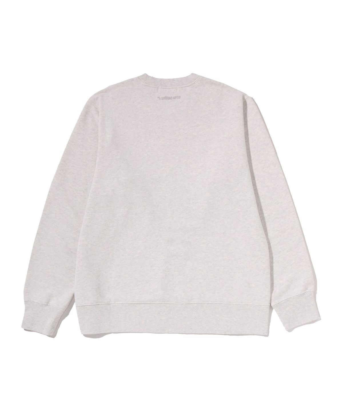 베이프(BAPE) 헤비 워시드 크루넥 스웨트셔츠(M) GRAY