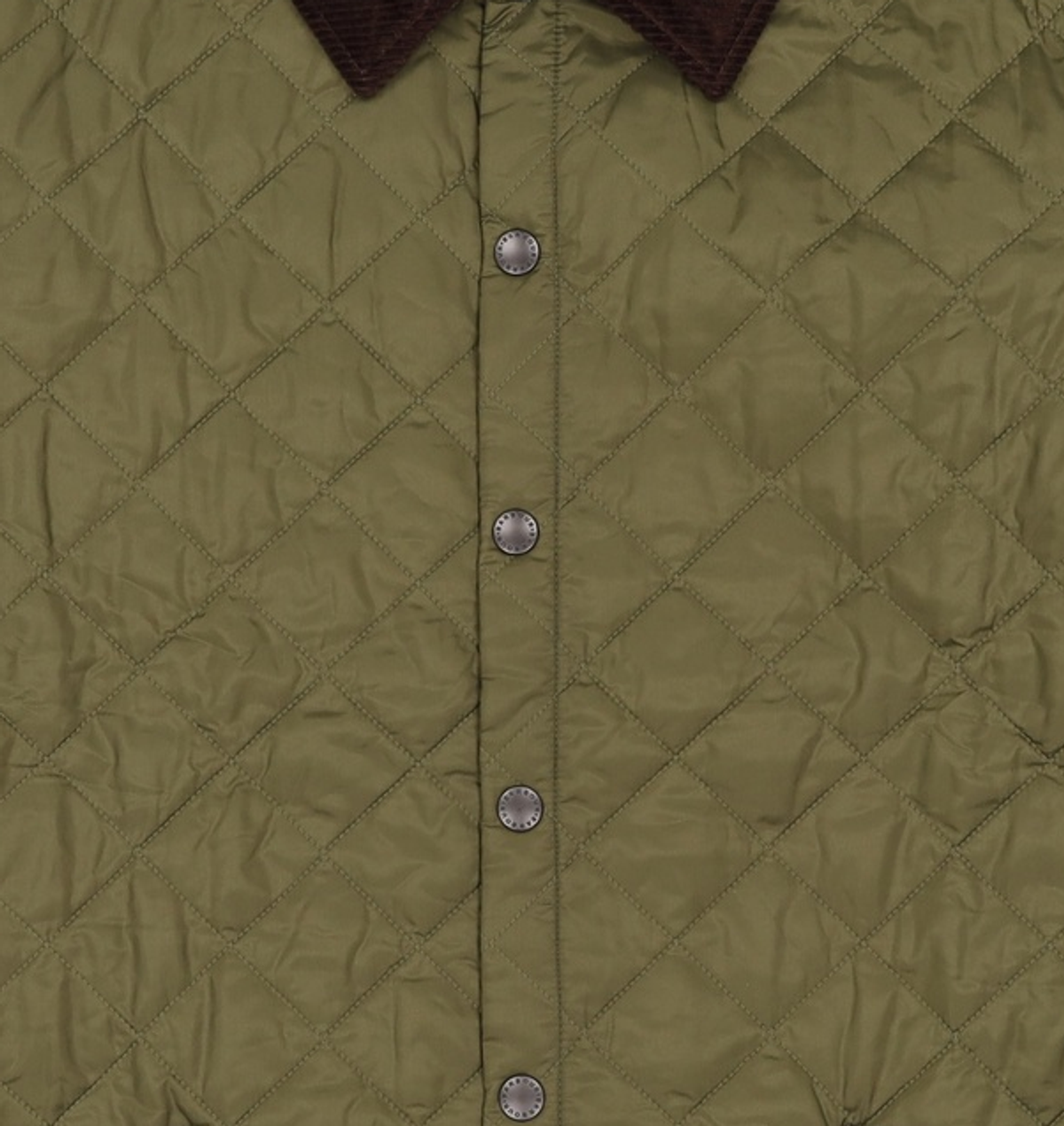 바버(BARBOUR) 남성 카키 Liddesdale 퀼팅 자켓 (URJA3F020L3) M