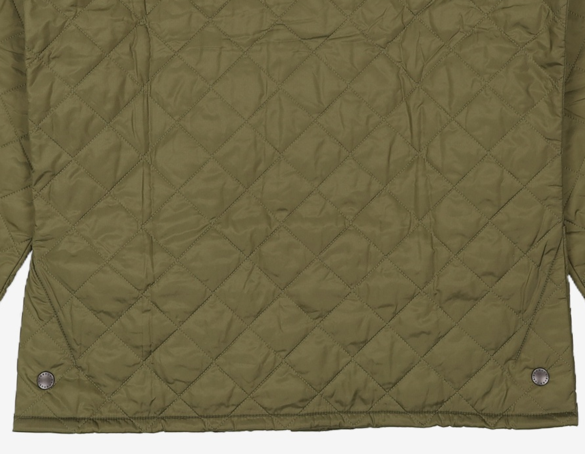 바버(BARBOUR) 남성 카키 Liddesdale 퀼팅 자켓 (URJA3F020L3) M