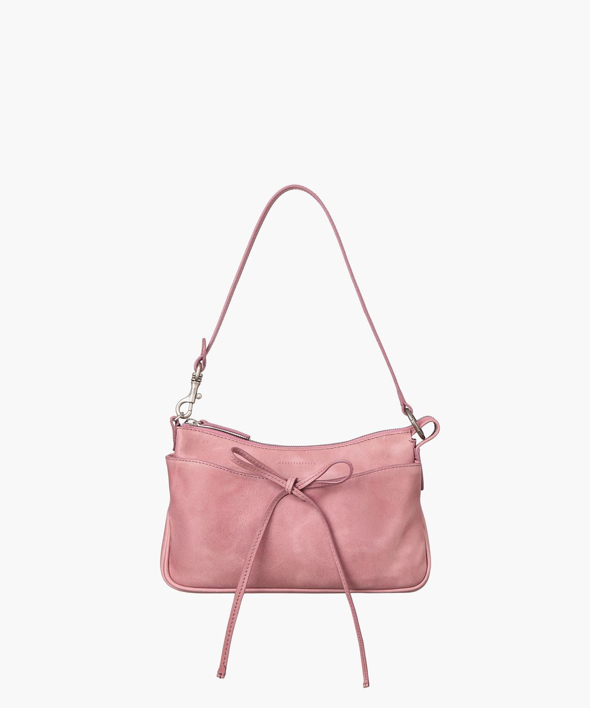 마지셔우드(MARGESHERWOOD) RIBBON POCHETTE_tea rose pull-up