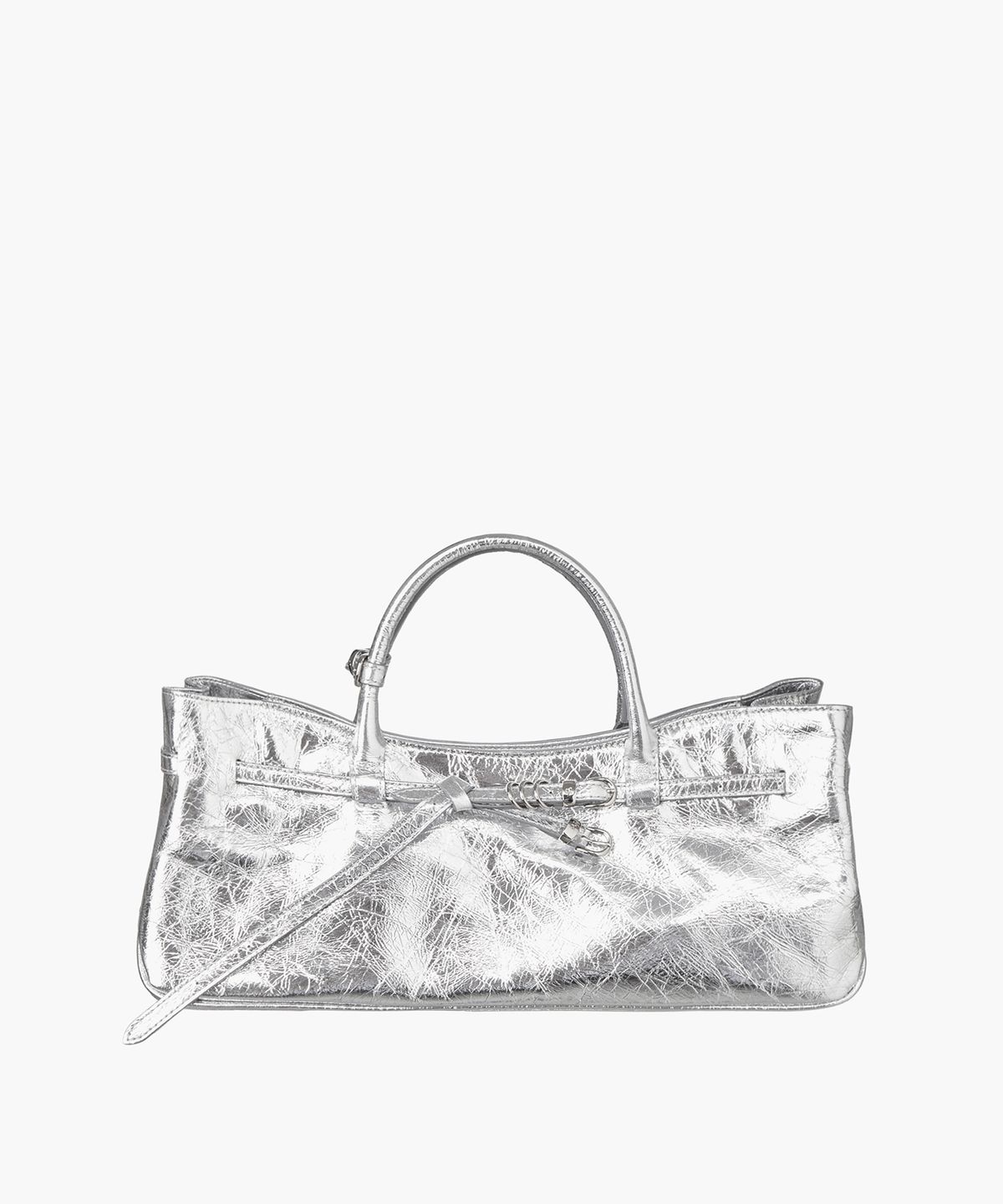 마지셔우드(MARGESHERWOOD) GRANDMA USED BAG_silver crinkle