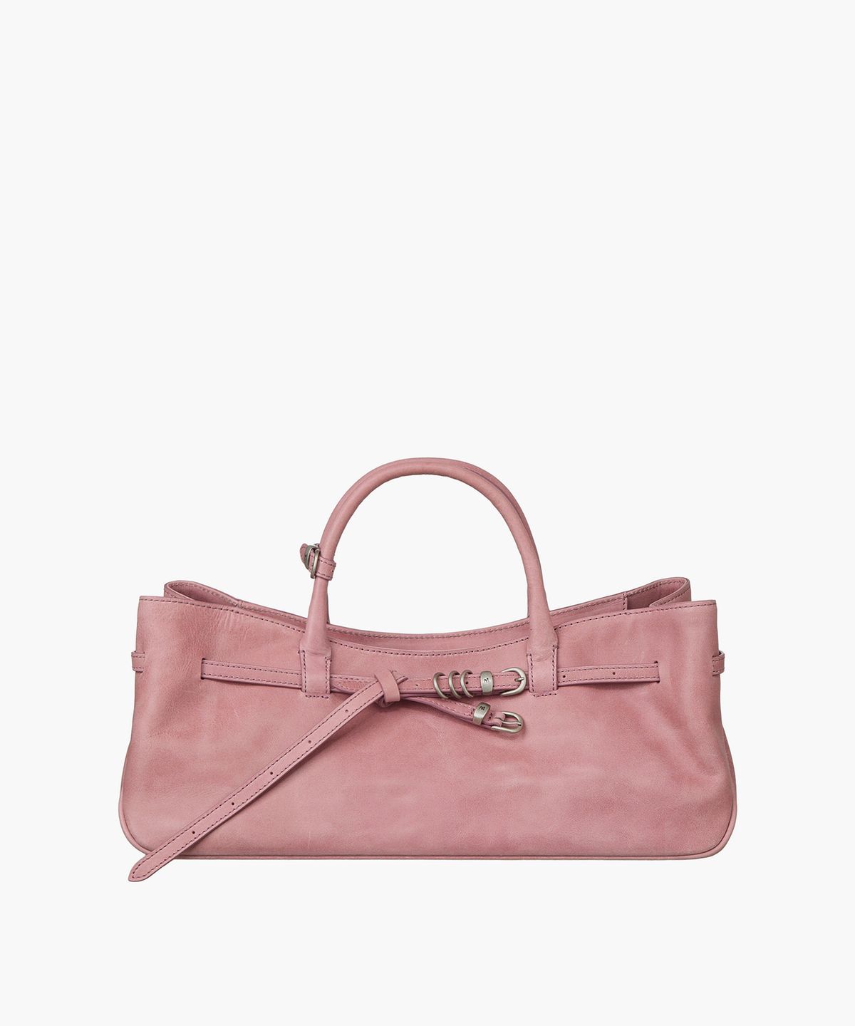 마지셔우드(MARGESHERWOOD) GRANDMA USED BAG_tea rose pull-up
