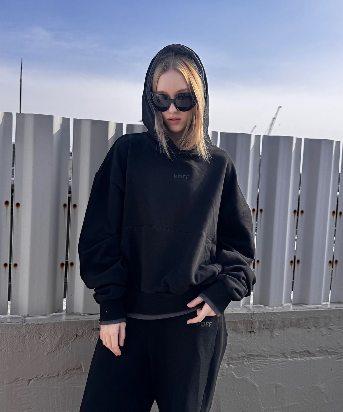 포프 서울(POFF SEOUL) DOUBLE HOODY