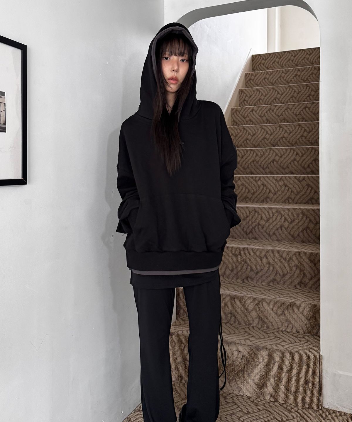 포프 서울(POFF SEOUL) DOUBLE HOODY