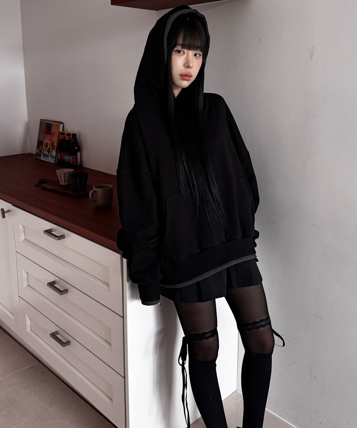 포프 서울(POFF SEOUL) DOUBLE HOODY