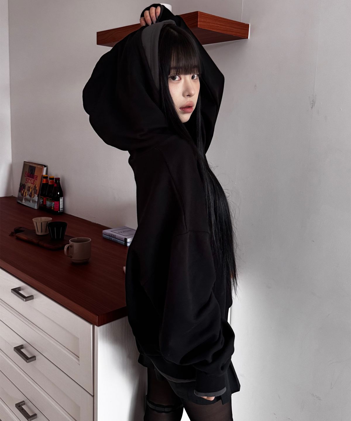 포프 서울(POFF SEOUL) DOUBLE HOODY