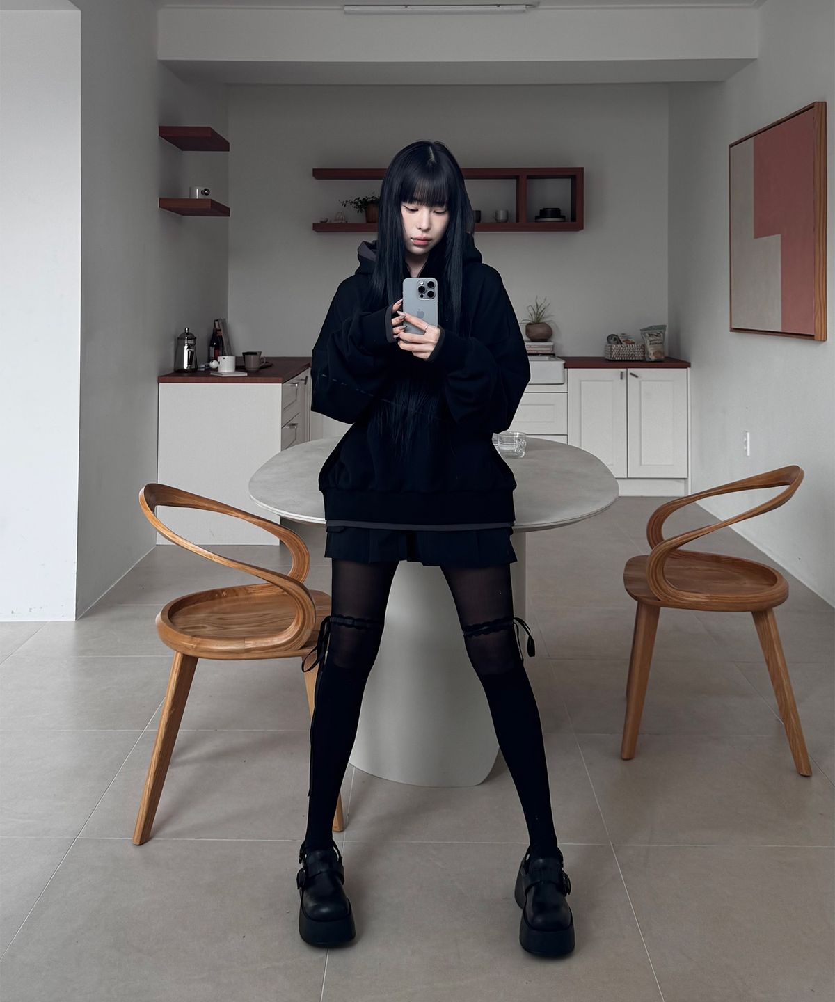 포프 서울(POFF SEOUL) DOUBLE HOODY