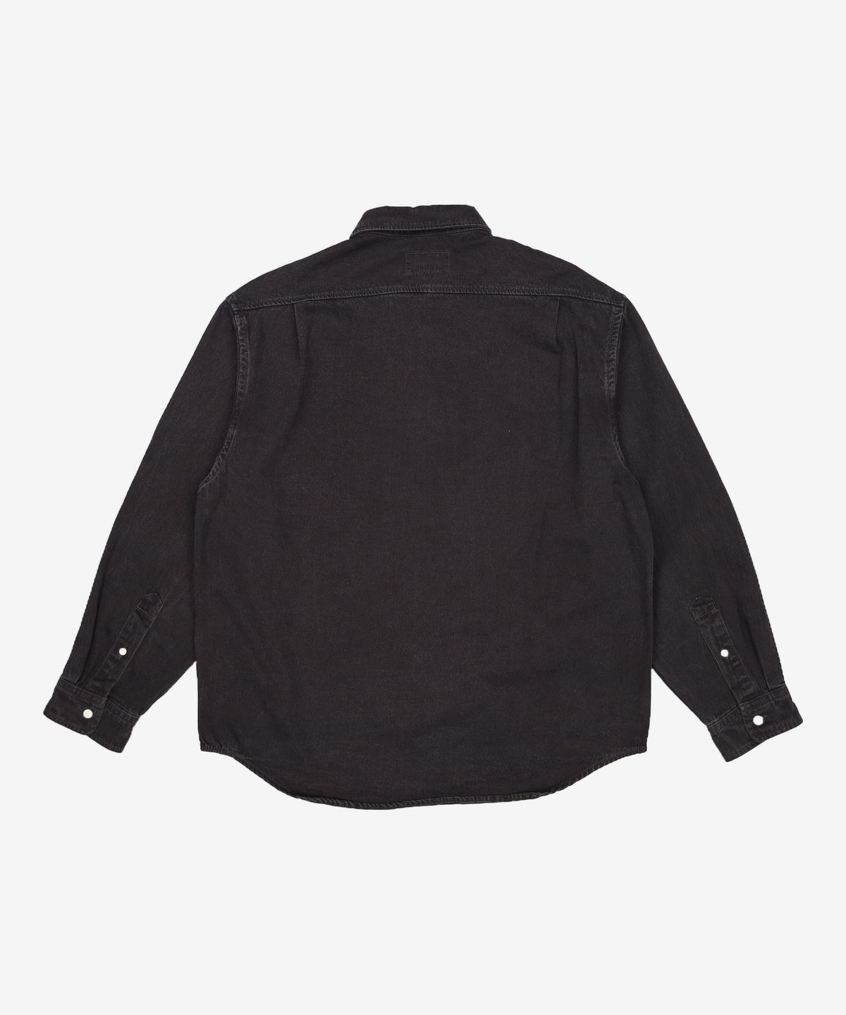 디스이즈네버댓(THISISNEVERTHAT) (FW24) Washed Denim Shirt Black M