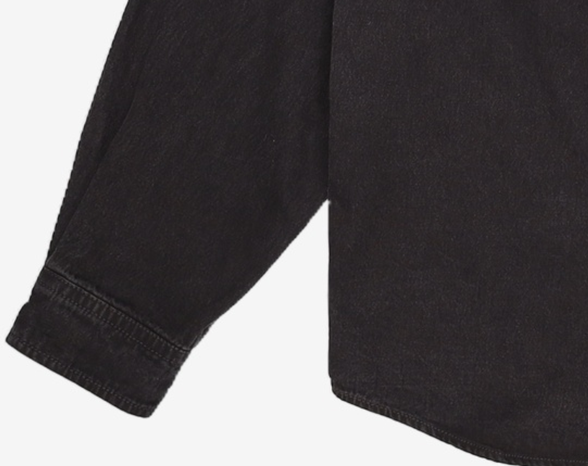 디스이즈네버댓(THISISNEVERTHAT) (FW24) Washed Denim Shirt Black M