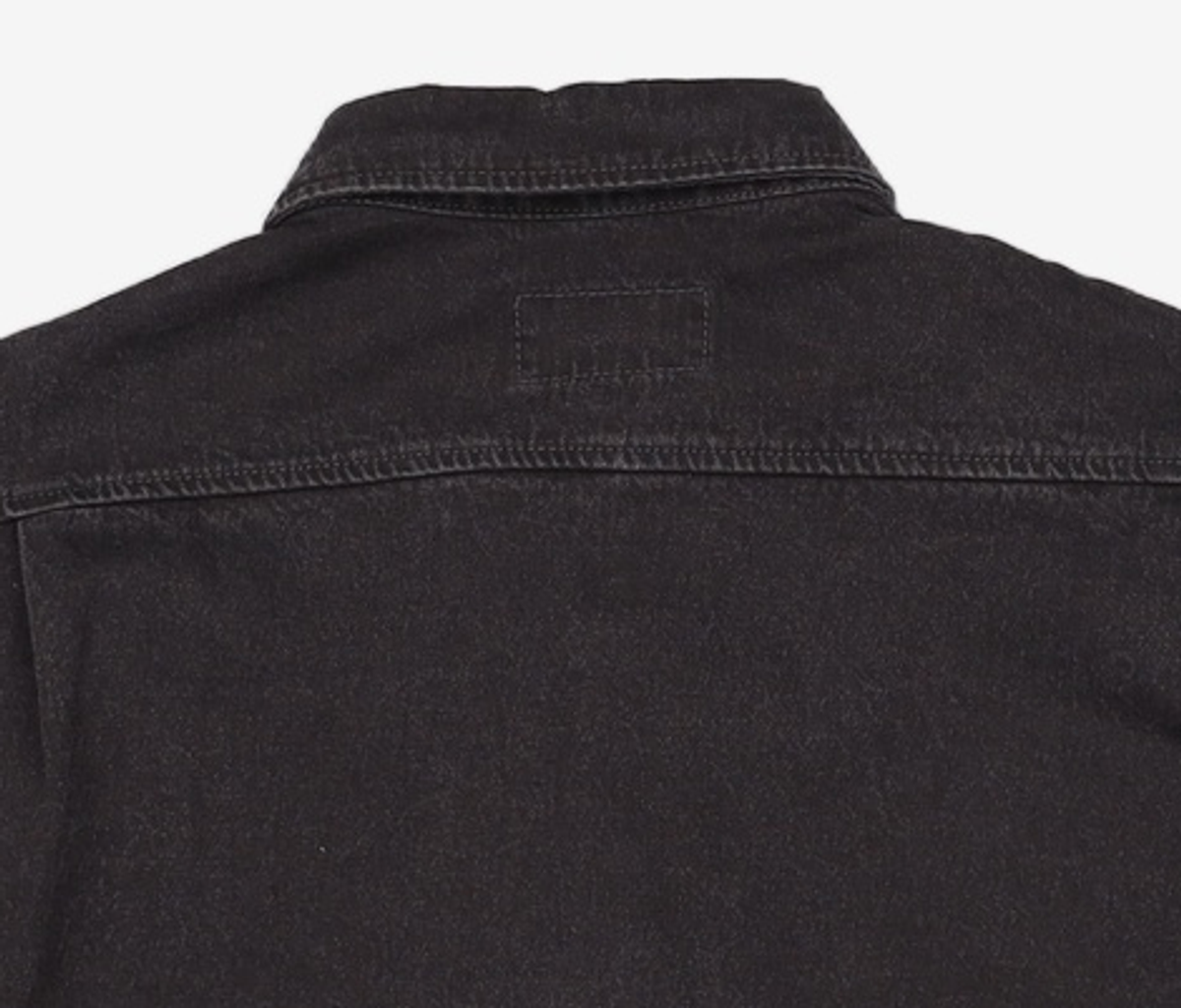디스이즈네버댓(THISISNEVERTHAT) (FW24) Washed Denim Shirt Black M