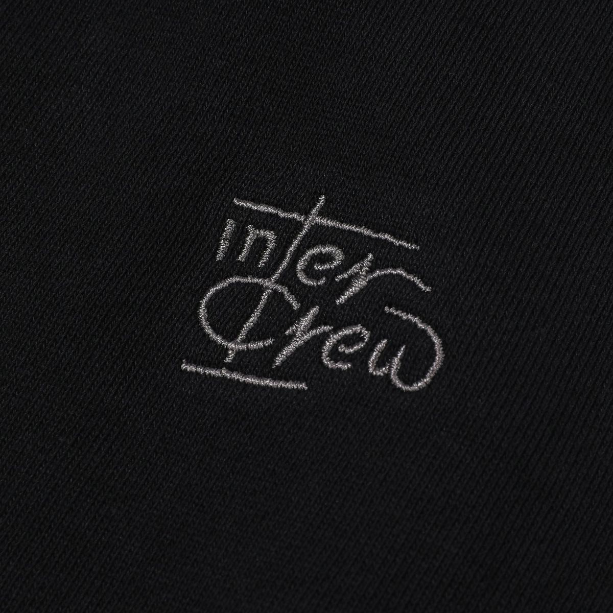 인터크루(INTERCREW) 로고 변형 맨투맨 블랙 ITA4TM31ABK