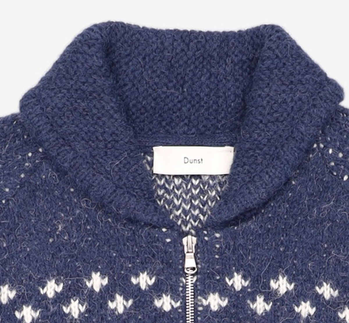 던스트(DUNST) UNISEX COWICHAN CARDIGAN FRENCH NAVY_UDSW3D121N2 XS