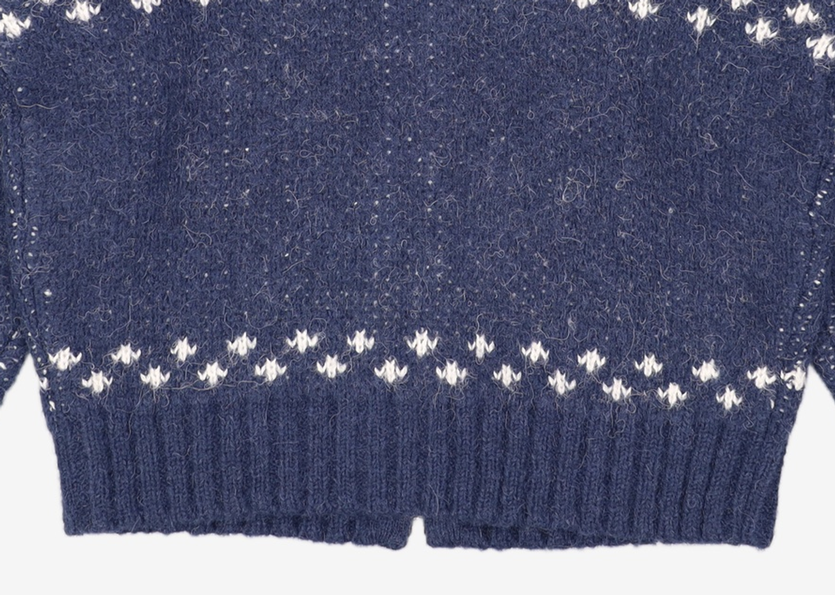 던스트(DUNST) UNISEX COWICHAN CARDIGAN FRENCH NAVY_UDSW3D121N2 XS