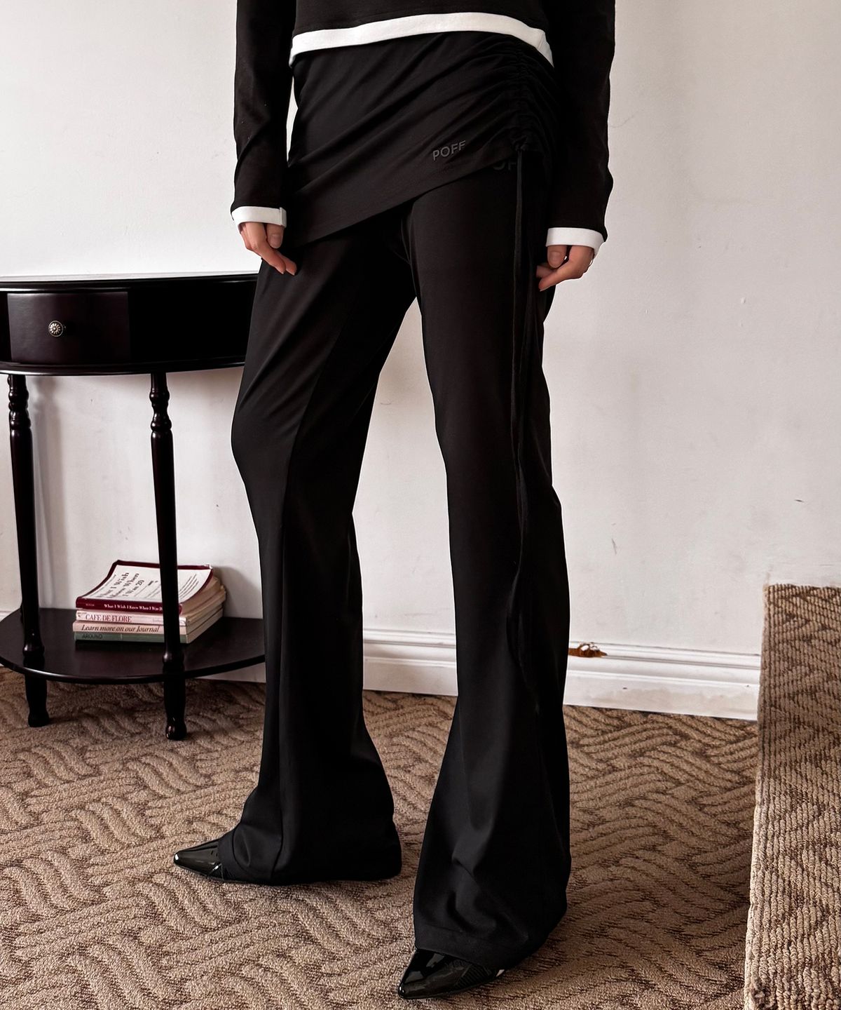 포프 서울(POFF SEOUL) LAYERD PANTS SKIRT