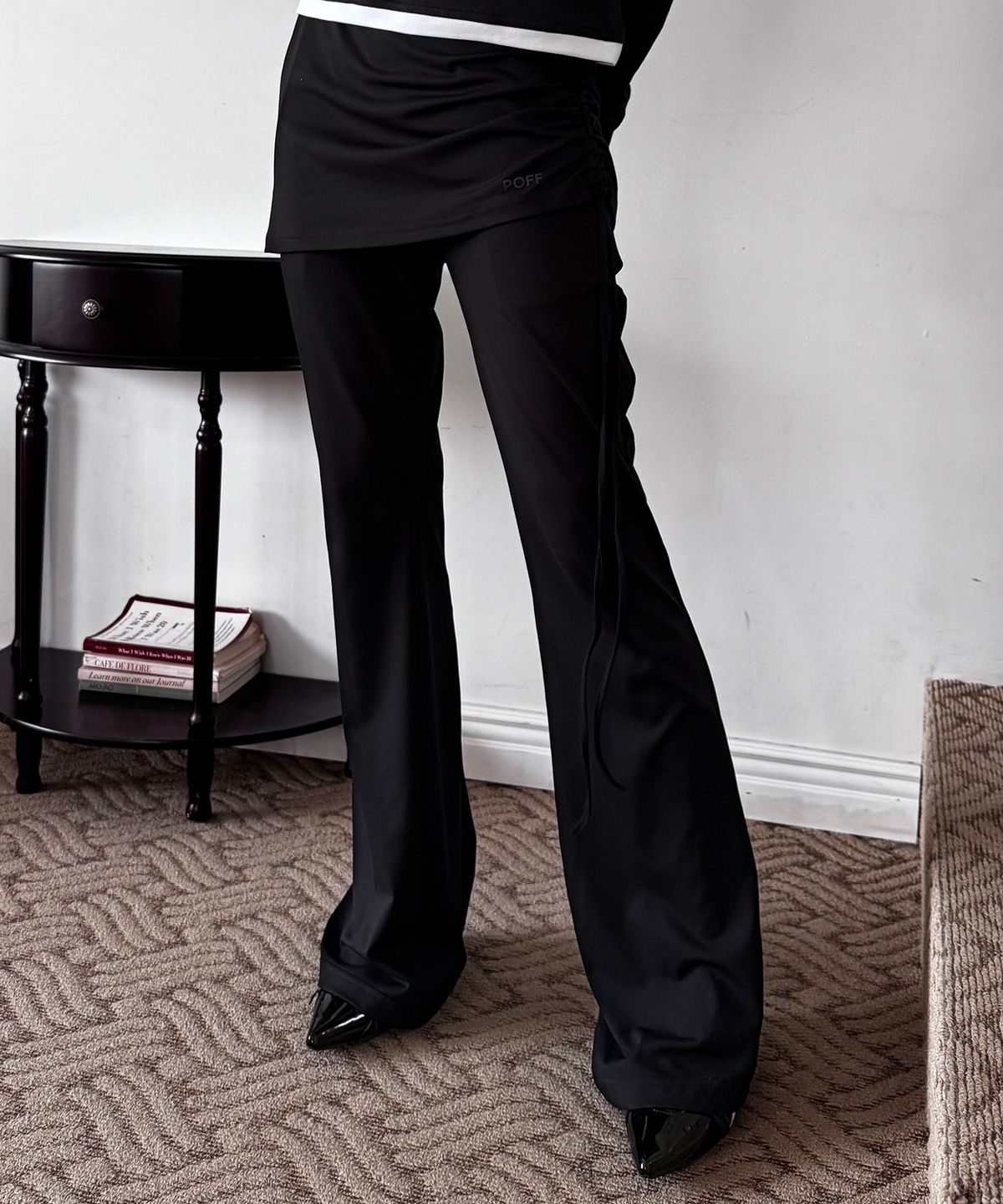 포프 서울(POFF SEOUL) LAYERD PANTS SKIRT