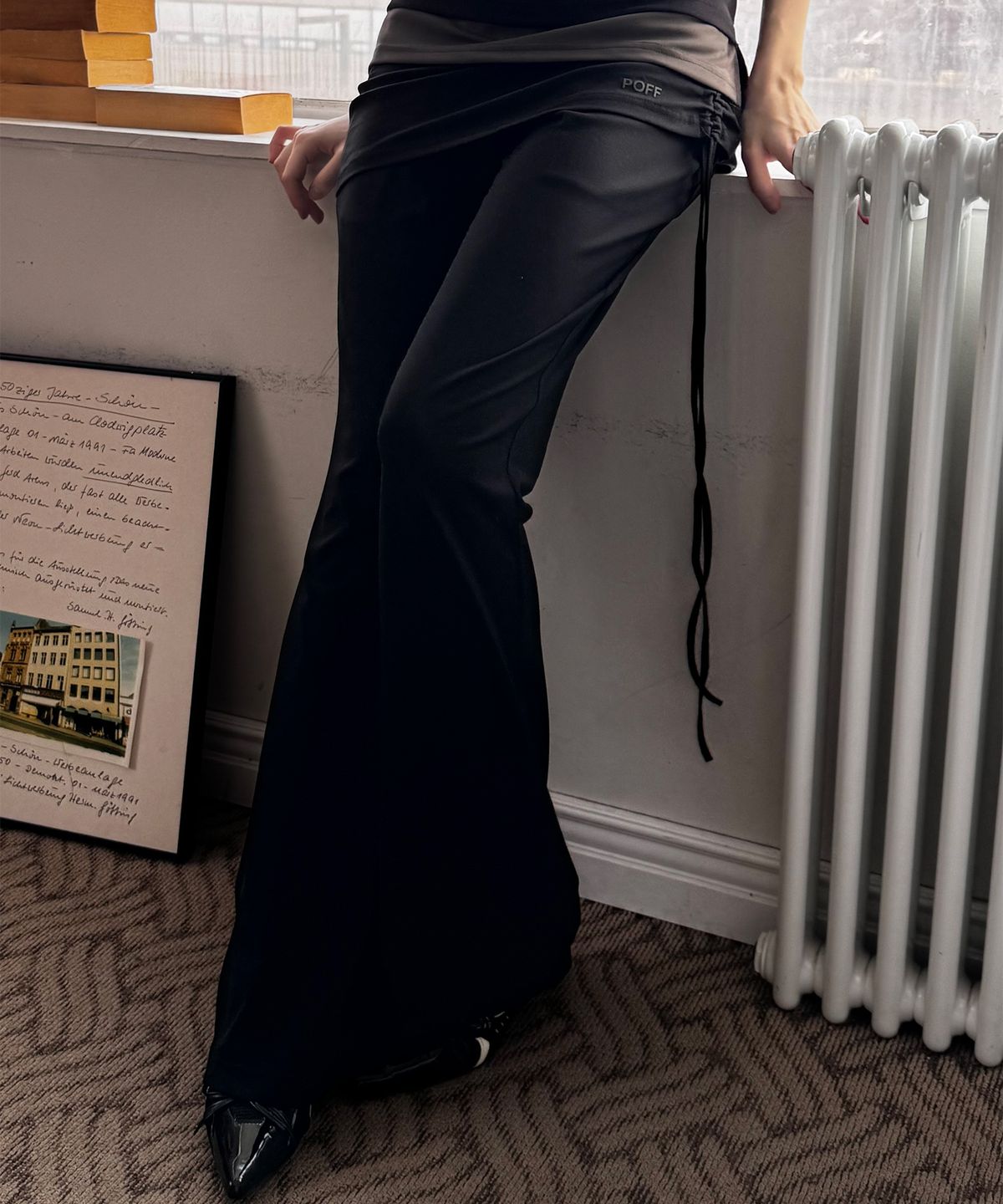 포프 서울(POFF SEOUL) LAYERD PANTS SKIRT