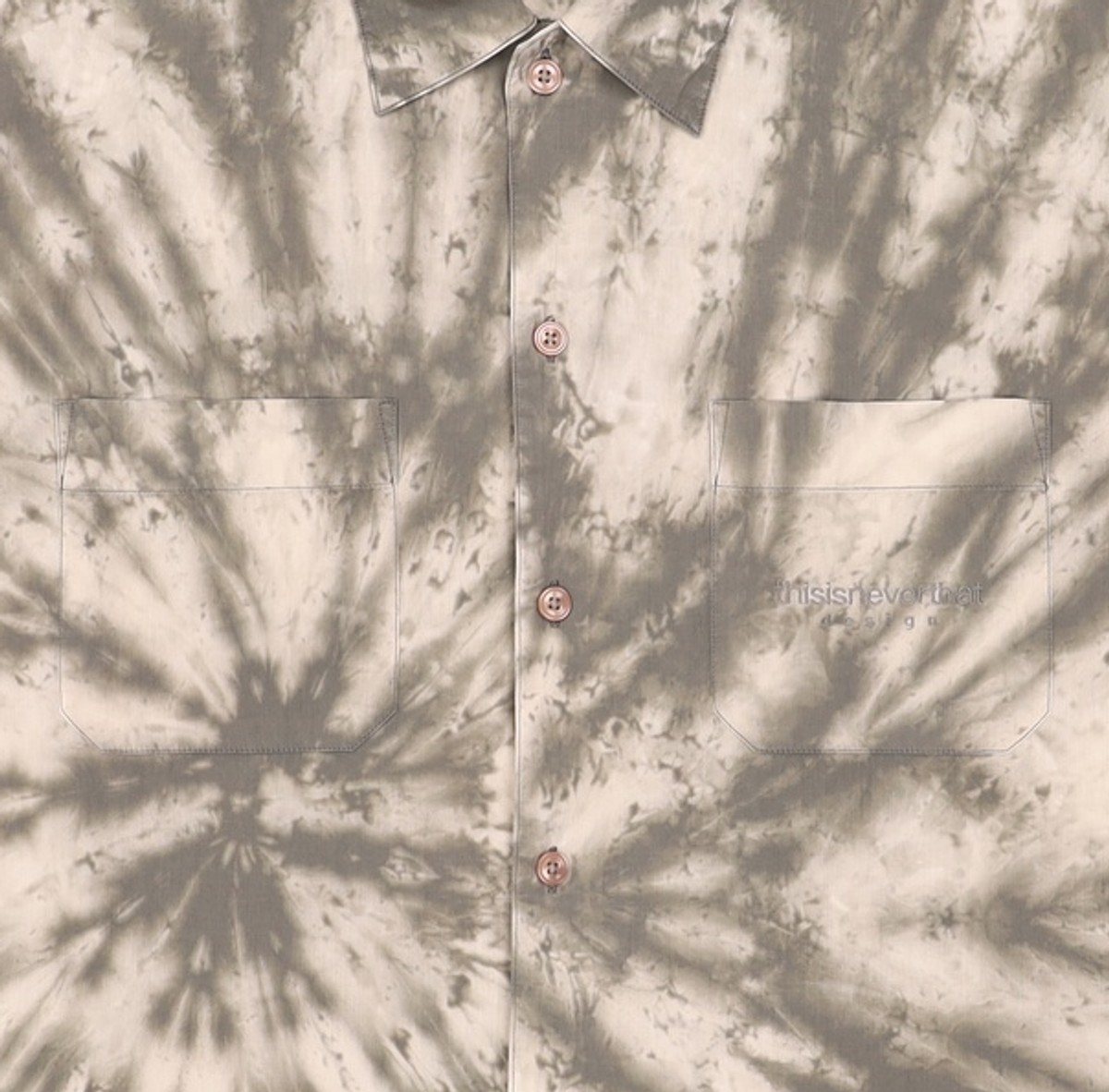 디스이즈네버댓(THISISNEVERTHAT) Tie Dye S/S Shirt Grey XL