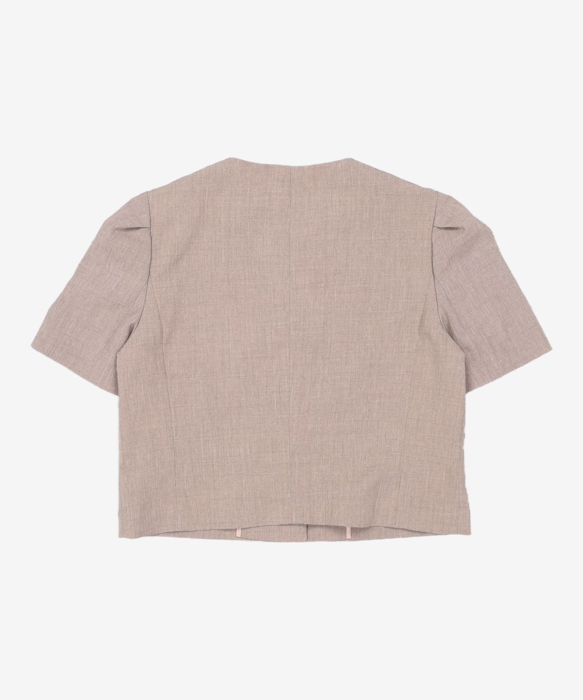 미쏘(MIXXO) 셋업)브이넥 반팔 자켓_MIWJKD721B S