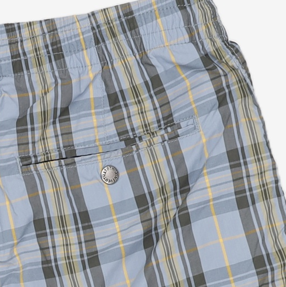 디스이즈네버댓(THISISNEVERTHAT) CORDURA® Check Short Slate L