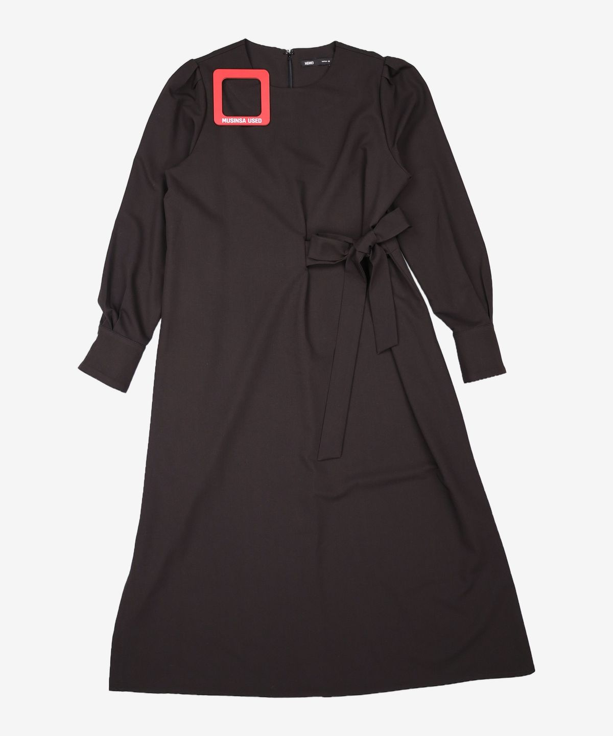 미쏘(MIXXO) 턱디테일 벨티드 원피스MIWOWB416B M