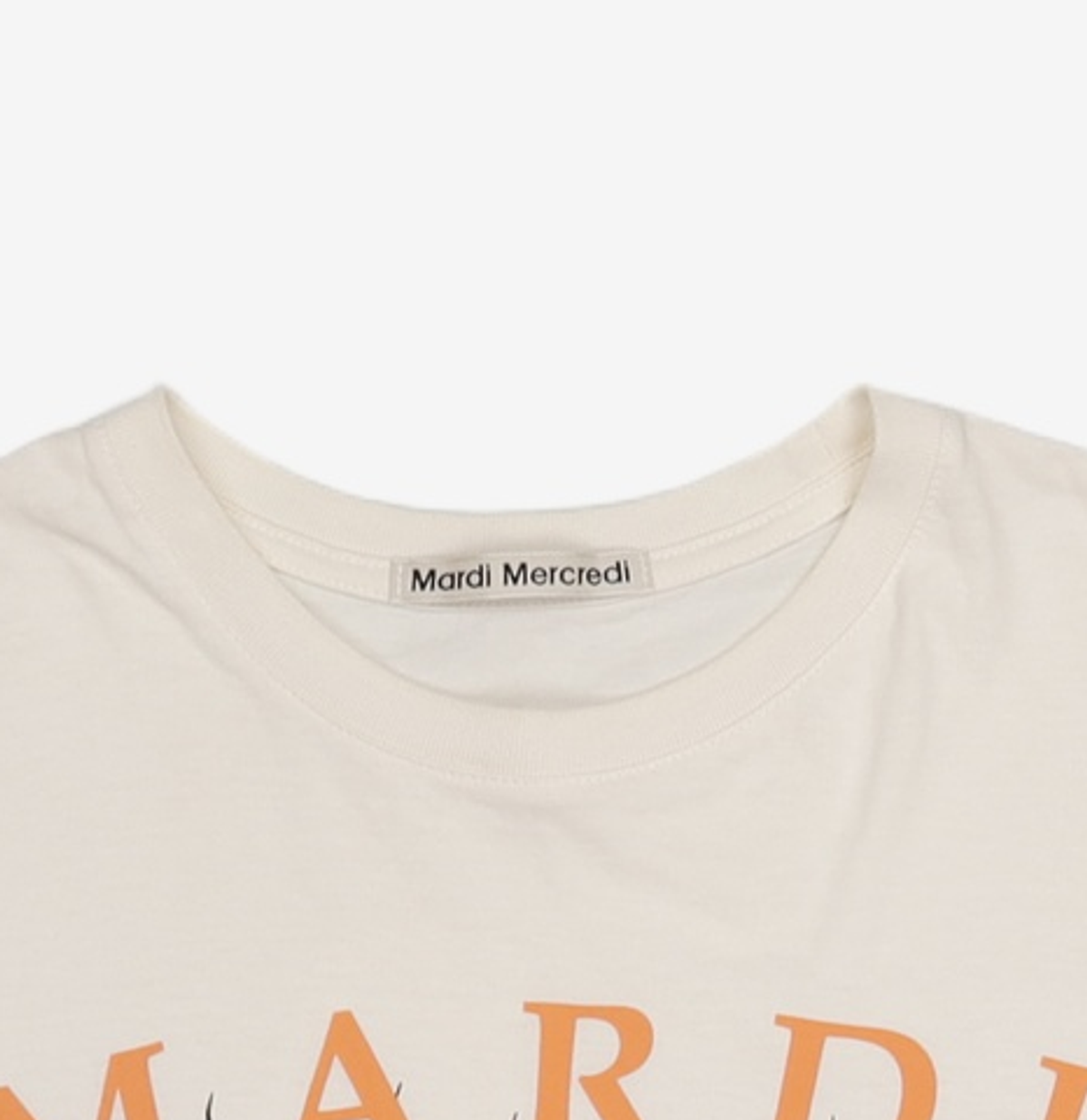 마르디 메크르디(MARDI MERCREDI) 반소매 티셔츠 XL