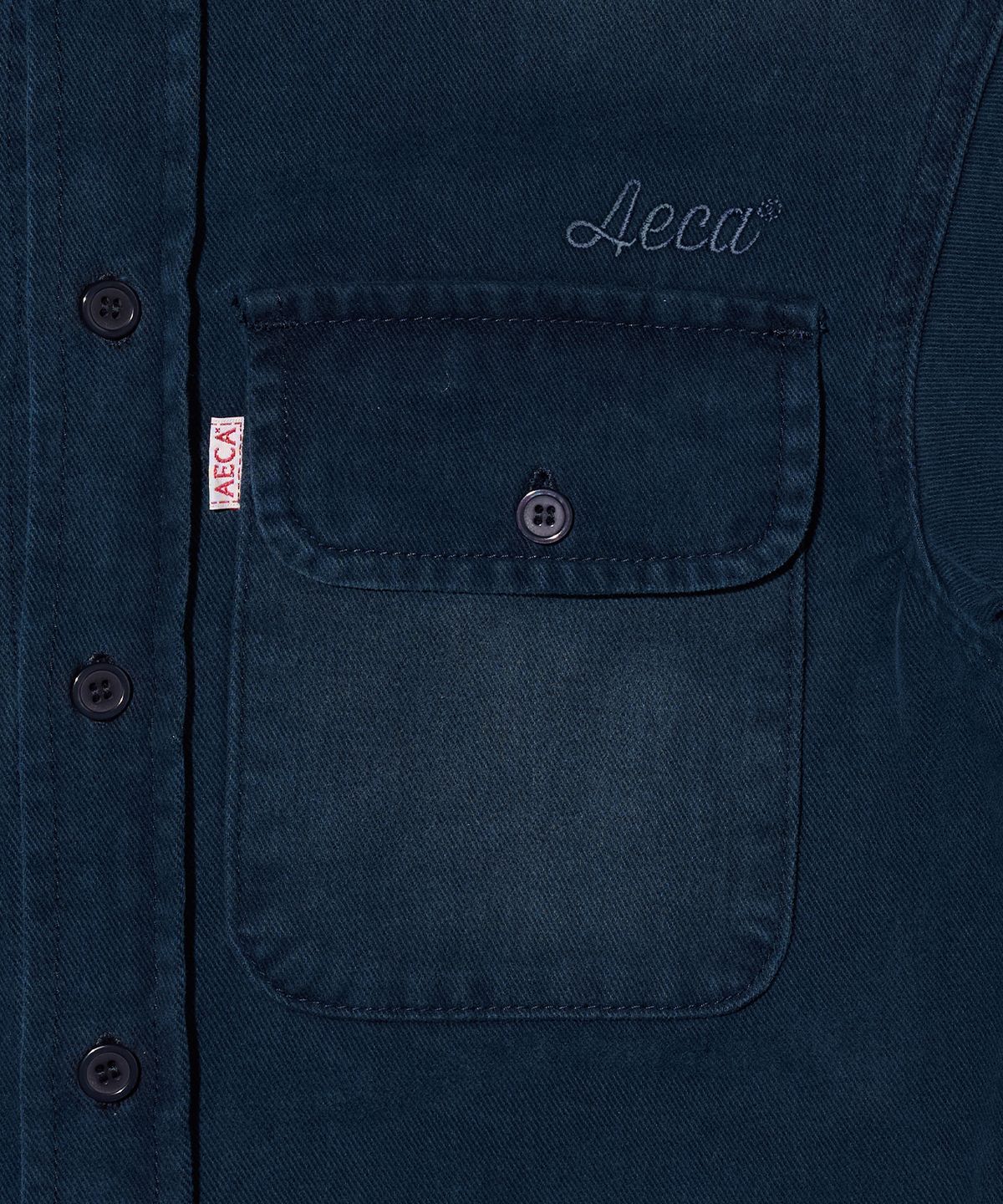에이카화이트(AECA) SUNFADE POCKET SHIRTS (2color)