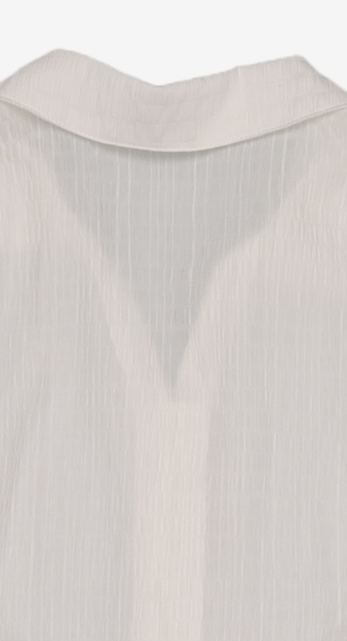 미쏘(MIXXO) 시어 레이스업 블라우스_MIWBWG716G M
