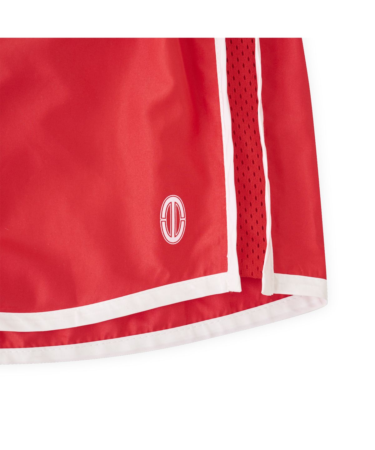 투위드(TUEWID) Line track shorts in dark red