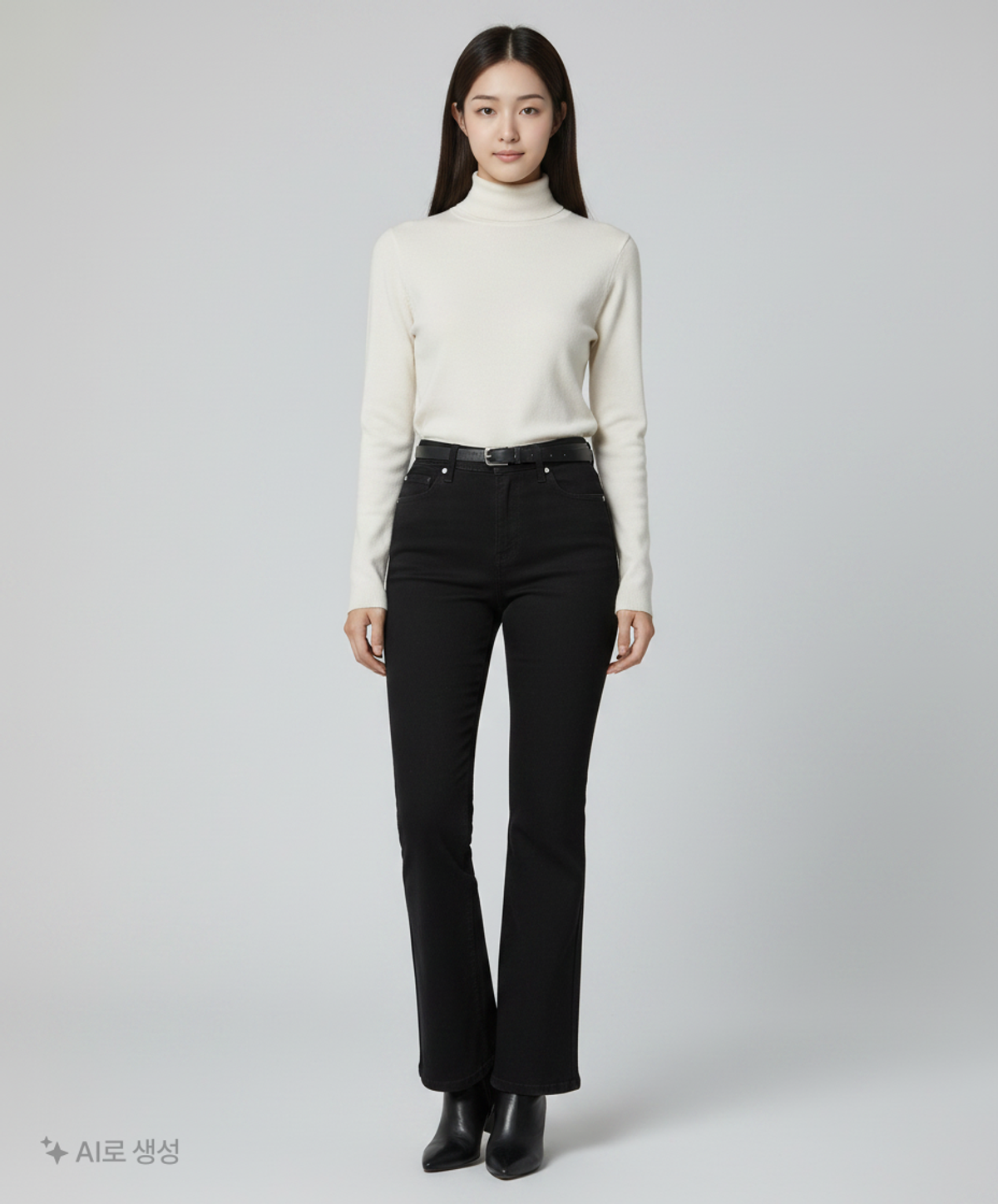 미쏘(MIXXO) 청/데님 팬츠 L