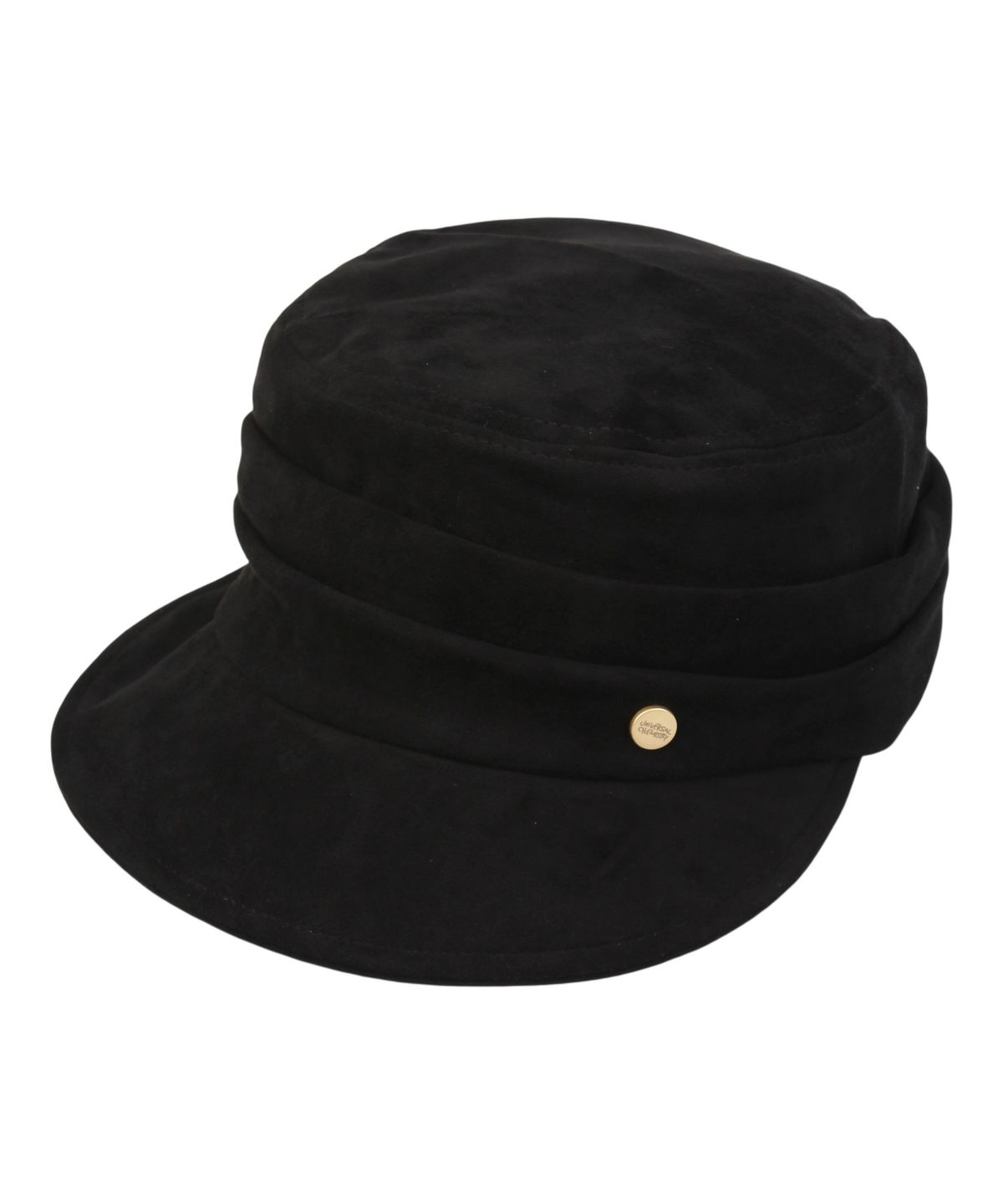유니버셜 케미스트리(UNIVERSAL CHEMISTRY) Suade Wrinkle Black Marine Cap 주름모자